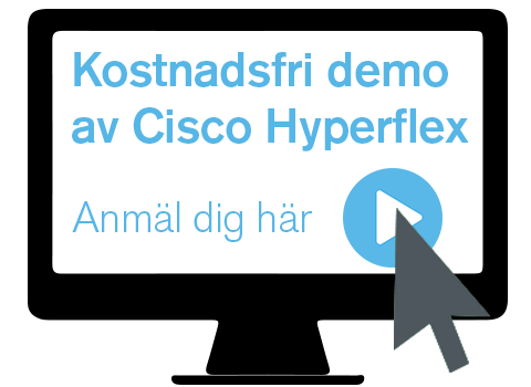 Live demo registrering - Cisco Hyperflex