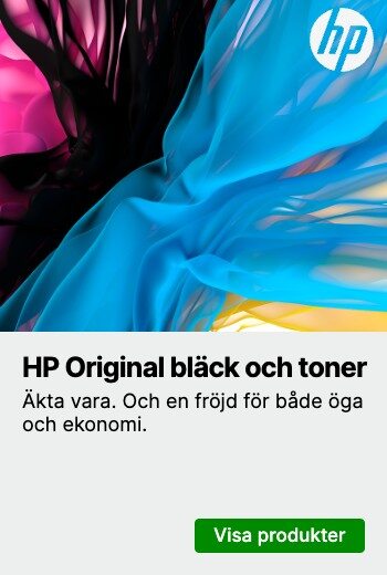 HP original bläck och toner