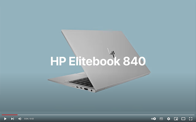 HP Elitebook 840. Designad för dig.